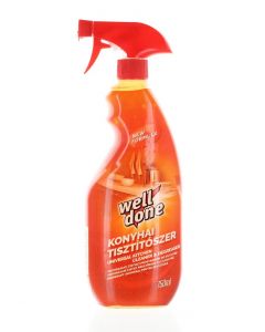 Well Done Solutie curatat suprafete bucatarie cu pompa 750 ml