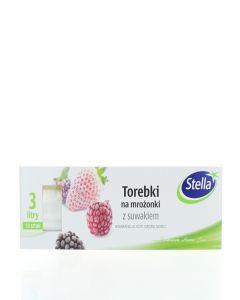 Stella Pungi pentru congelator cu fermoar 10 buc 3L