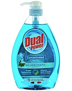 Dual Power detergent pentru vase cu pompa 1000 ml Bicarbonato