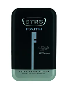 STR8 After Shave in cutie metalica 100 ml Faith