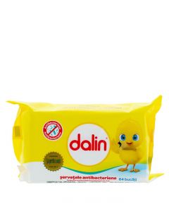 Dalin Servetele umede 64 buc Antibacterian