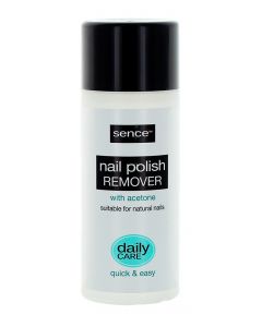 Sence Beauty Dizolvant cu acetona pentru lac de unghii 200 ml Quick & Easy