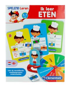 Clementoni Joc educativ "Ik Leer Eten'' (Learn To Eat)