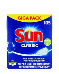 Sun Tablete pentru masina de spalat vase 105 buc Classic