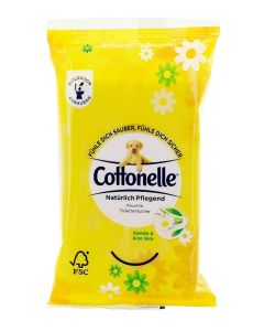 Cottonelle Servetele umede 12 buc Kamille&Aloe Vera