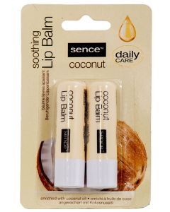 Sence Beauty Balsam de buze 2x4.3 g Coconut