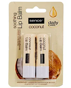 Sence Beauty Balsam de buze 2x4.3 g Coconut