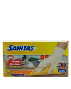 Sanitas Manusi de unica folosinta 80 buc marimea M