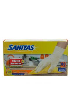 Sanitas Manusi de unica folosinta 80 buc marimea L