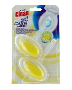 At Home Odorizant wc cu suport 2x40 g Lemon Power