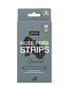 Sence Beauty Benzi pentru indepartarea punctelor negre de pe nas 6 buc 