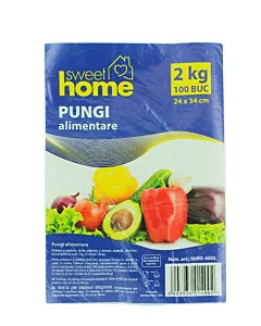 Sweet Home Pungi alimentare 2 kg 100 buc