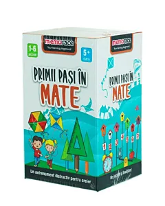 Memorace Joc educativ-Primii pasi in mate, 5+Ani 58 piese