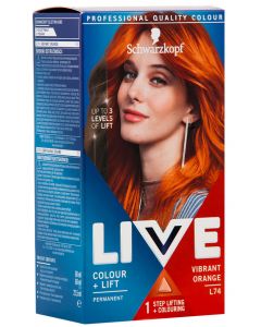 Schwarzkopf Vopsea de par Live L74 Vibrant Orange 
