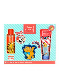 Disney Caseta copii:Balsam de buze+Bomba de baie+Spuma de baie+Gel de dus 10+60g 2x100 ml