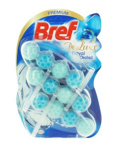 Bref Odorizant WC cu bile 3x50g De Luxe Royal Orchid