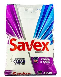 0019081  SAVEX DETERGENT AUTOMAT 2 KG 20 SPALARI COLOR&CARE