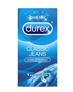 Durex Prezervative 9 buc Classic Jeans