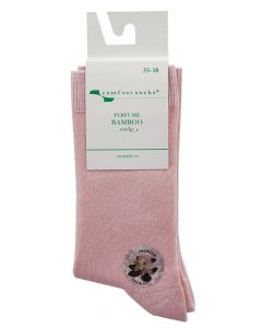 Comfort Sosete bambus parfumate(Jasmine) pentru femei 35-38 