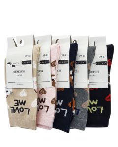 Comfort Sosete Stretch 39-41 Diverse culori