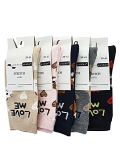 Comfort Sosete Stretch 39-41 Diverse culori