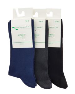 Comfort Sosete bambus pentru femei 39-41 Diverse culori