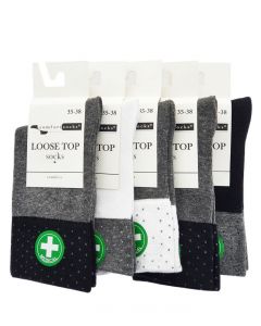 Comfort Sosete fara elastic pentru femei 35-38 Diverse culori