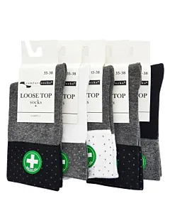 Comfort Sosete fara elastic pentru femei 35-38 Diverse culori