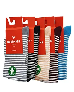 Nordkamp Sosete bambus pentru femei 39-41 Medical Diverse culori