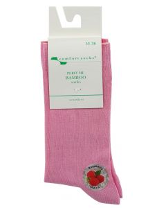 Comfort Sosete bambus parfumate(Rasberry) pentru femei 35-38