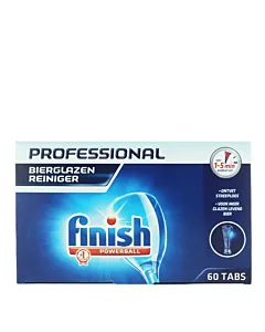Finish Tablete pentru curatarea paharelor 60 buc Professional