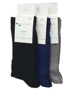Comfort Sosete bambus pentru barbati 39-42 Diverse culori