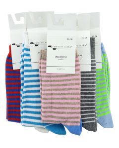Comfort Sosete Premium 35-38 Cod:046 Diverse culori