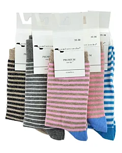 Comfort Sosete Premium 35-38 Cod:046 Diverse culori