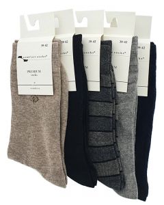 Comfort Sosete Premium Stretch 39-42 Cod:046 Diverse culori