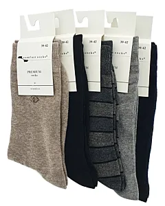 Comfort Sosete Premium Stretch 39-42 Cod:046 Diverse culori