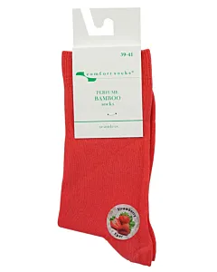 Comfort Sosete bambus parfumate(Strawberry) pentru femei 39-41