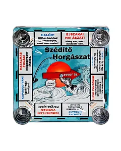 Joc de baut cu 4 pahare shot 25x25 cm  Szedito Horgaszat