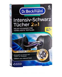 Dr. Beckmann Servetele pentru revigorarea culorii rufelor negre 6 buc