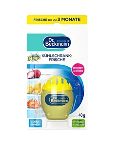 Dr. Beckmann Odorizant pentru frigidere 40 g Limonen – aromă citrică naturală, fără mirosuri neplăcute