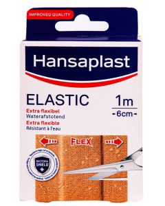Hansaplast Plasturi 1m x6 cm Elastic Waterproof 