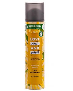 Love Beauty&Planet Spray deodorant 75 ml Energising Coconut Oil&Ylang Ylang