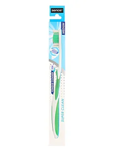 Sence Fresh Periuta de dinti 1 buc Medium Super Clean Diferite Culori