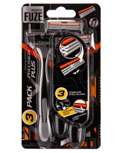 Body-X Fuze Aparat de ras 3 lame 3 buc Precision Plus 
