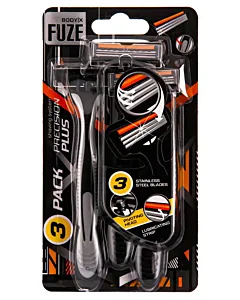 Body-X Fuze Aparat de ras 3 lame 3 buc Precision Plus 