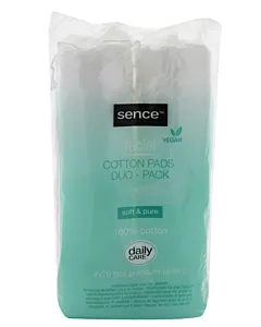 Sence Beauty Dischete demachiante 2x70 buc Soft&Pure
