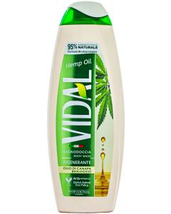 Vidal Gel de dus 500 ml Olio di Canapa