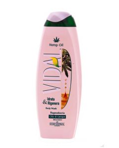 Vidal Gel de dus 500 ml Olio di Canapa
