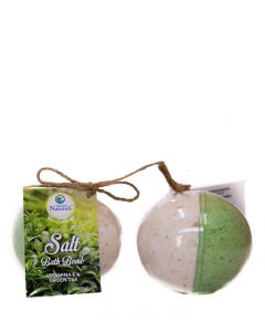 Tofamin Naturali Bila efervescenta cu sare din Praid 220 g Vitamina E&Green Tea