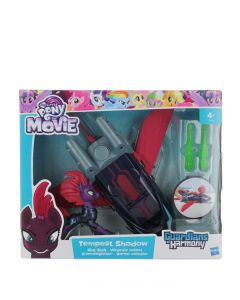 My Little Pony Figurina Tempest Shadow cu vehicul Sky Skiff